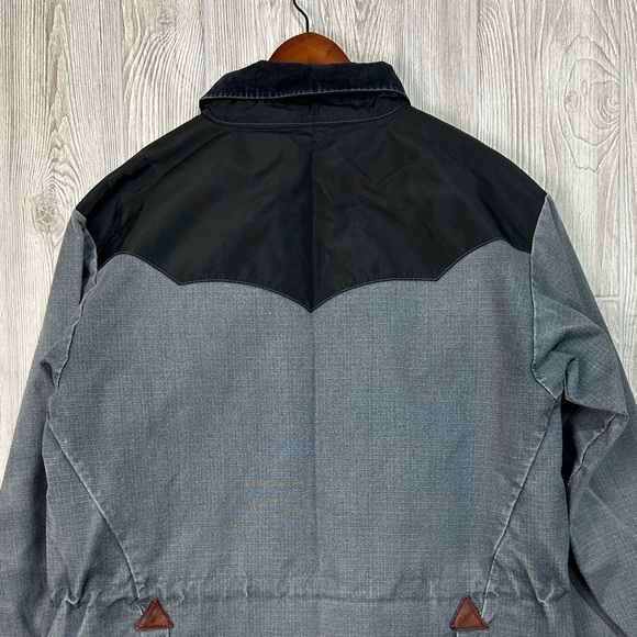 Vintage Cub Schaefer Schaefer Outfitters Original Drifter Coat Grey Black SZ 42 - Picture 8 of 16